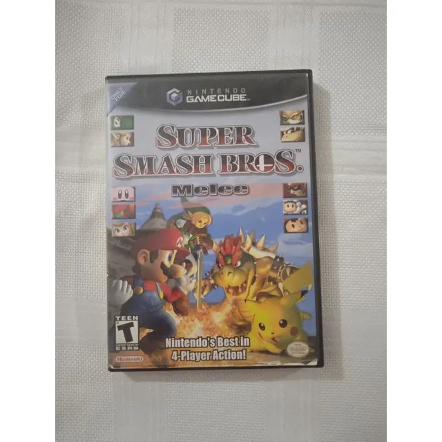Juego Para Game Cube Super Smash Bros Melee Usado