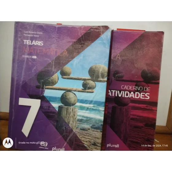 Kit Telaris Matemática 7 Com Caderno De Atividades
