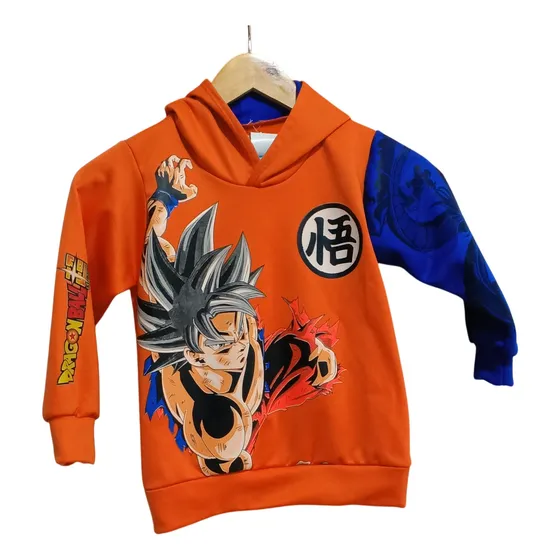 Suéter Goku Dragón Ball Naranja Talla 6