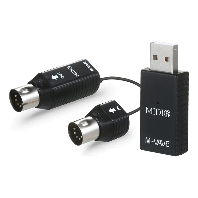 Sistema Midi Do Sistema De Transmissão Sem Fio M-vave Ms1 Mi