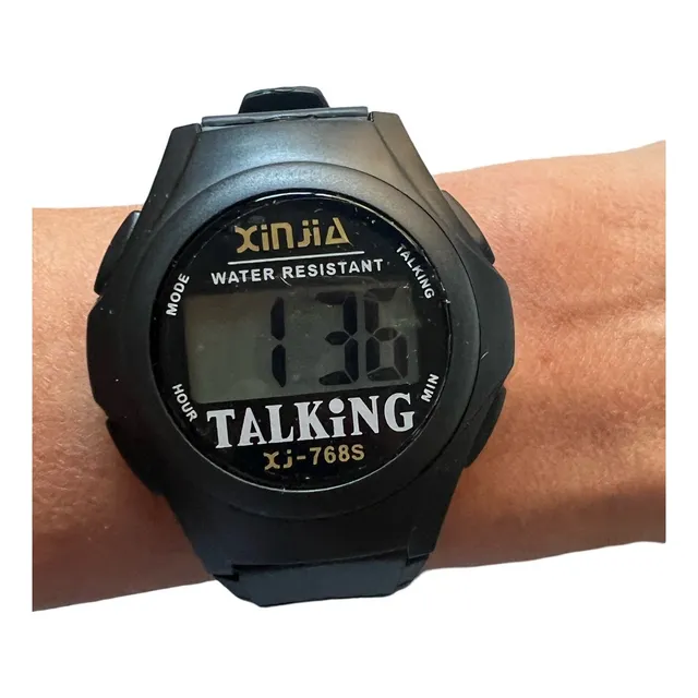 Reloj Digital Talking No Vidente Habla Parlante - Taggershop