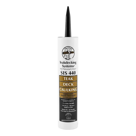 Cartucho Cubier Teca Decking Sistemas Sis440 Negro 10oz