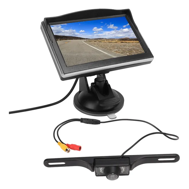 Kit De Sistema De Câmera De Ré, Monitor Retrovisor