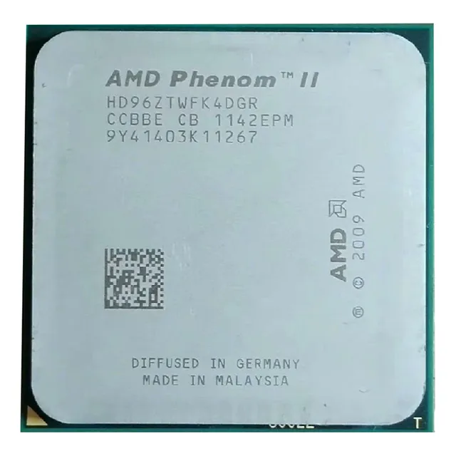 Cpu Amd Phenom Ii X4 960t De 4 Núcleos, 4 Hilos, 3 Ghz Y 95 