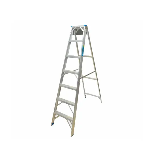 Escalera De Aluminio Tijera 7 Escalones Alpina - Sagitario