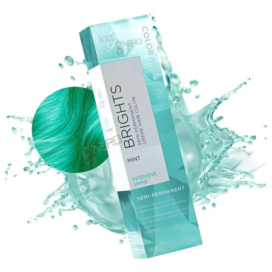 Tinte Ion® Brights Fantasía En Crema Semi-permanente Tono Menta