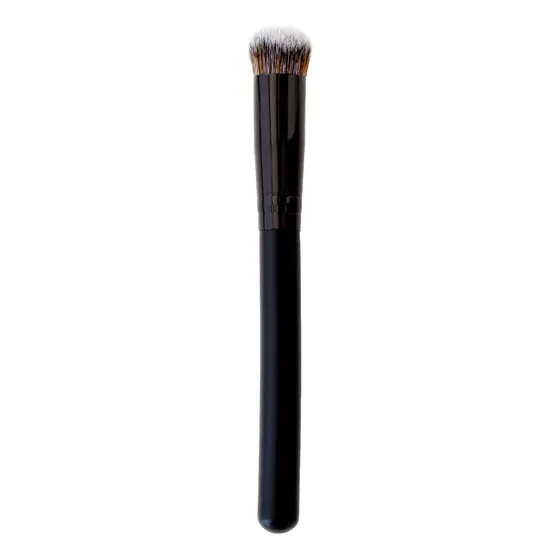 Pincel Para Maquillaje Para Corrector Base Sintético P8815 Color Negro