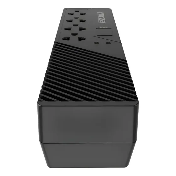 Alargue Regulador De Corriente Forza Fvr-1012 4 Tomas Digine Negro | Cuotas sin interés