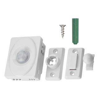 Sensor De Parede Infravermelho Ajustável Automático Pir Moti Sensor De Parede Infravermelho Ajustável Automático Pir Moti