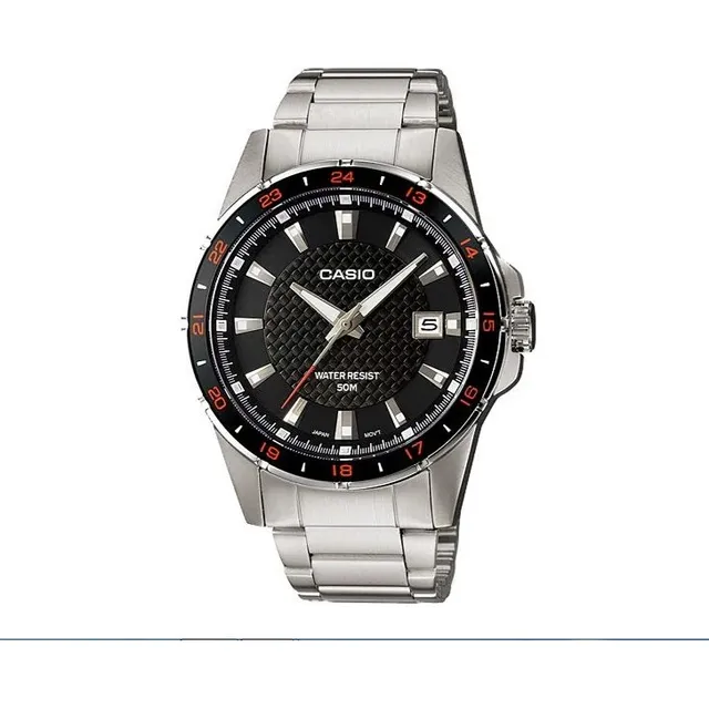 Reloj Casio Original Para Caballero Mtp-1290d-1a1v Garantía
