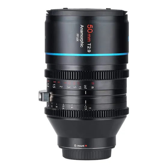 Sirui - Lente Anamórfico Para Cinema De Quadro Completo T2.9 De 50 Mm (montagem Rf)