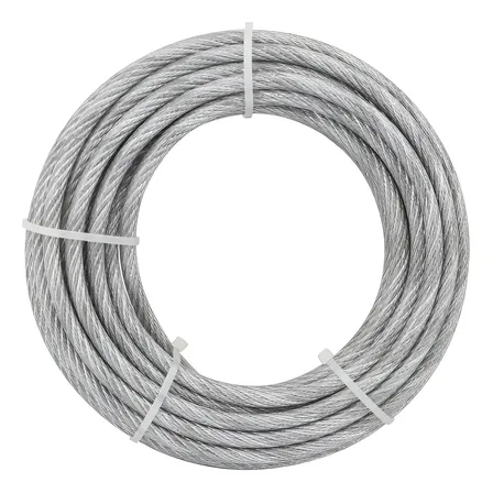 Cabo De Aço Galvanizado 3/16 6x9 Aaci - 1.000 Metros