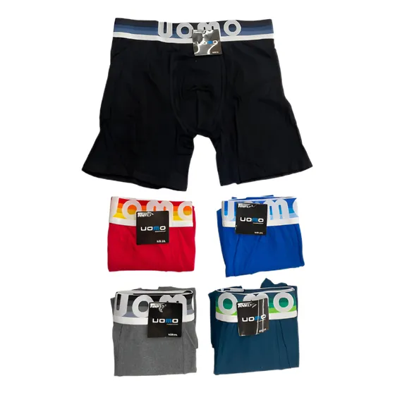 Boxer Pierna Larga Talles Especiales Pack X 6