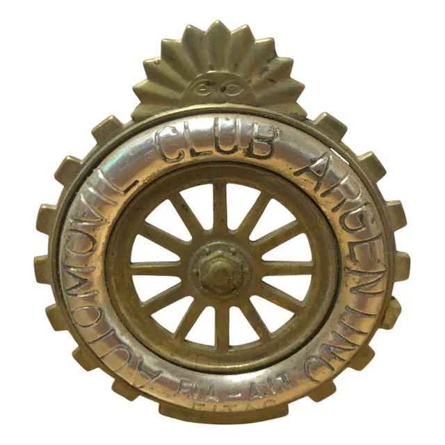 Antigua Insignia Automovil Club Argentino