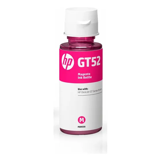 Tinta Para Impresora Hp Gt52 Color Magenta De 70 Ml