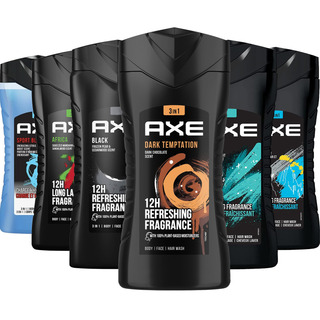 Set De Gel De Baño Axe Men 3 En 1 Para Cuerpo, Rostro Y Cabe Set De Gel De Baño Axe Men 3 En 1 Para Cuerpo, Rostro Y Cabe