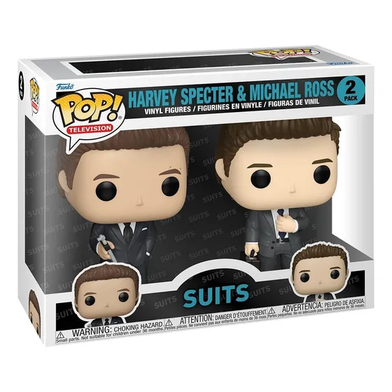 Funko Pop! Suits - Harvey Y Michael 2 Pack