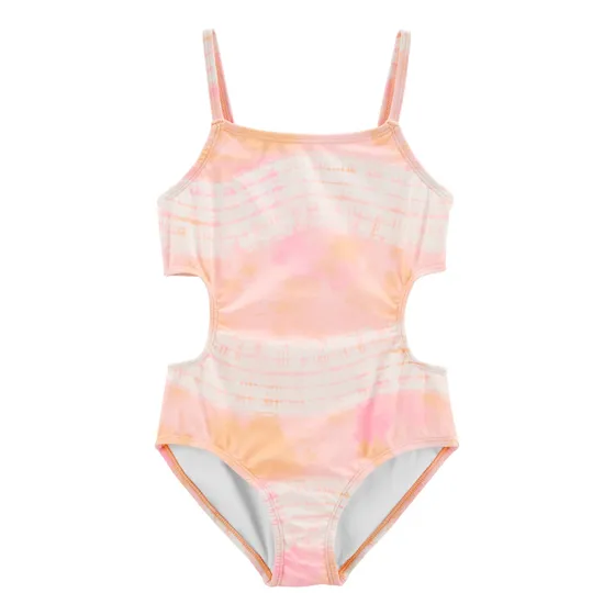 Traje De Baño 1pc Tie Dye Poliester Niña Carters 6 Flaber 