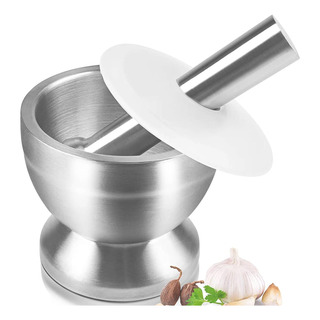Conjunto De Pilão E Almofariz De Aço Inoxidável, Triturador Conjunto De Pilão E Almofariz De Aço Inoxidável, Triturador