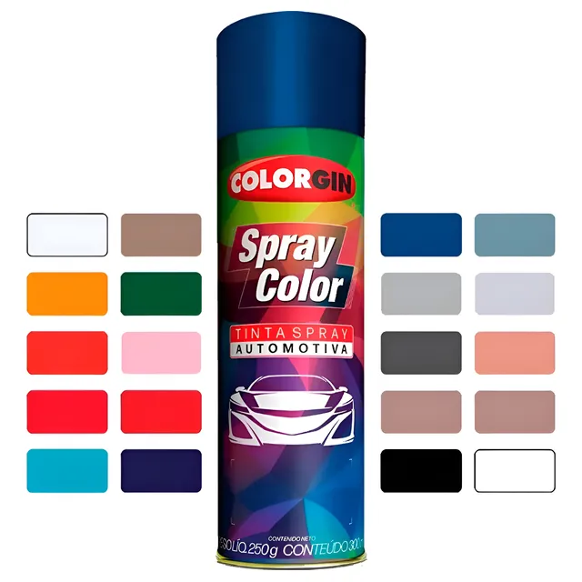Tinta Automotiva Colorgin Spray Color Varias Cores 300ml