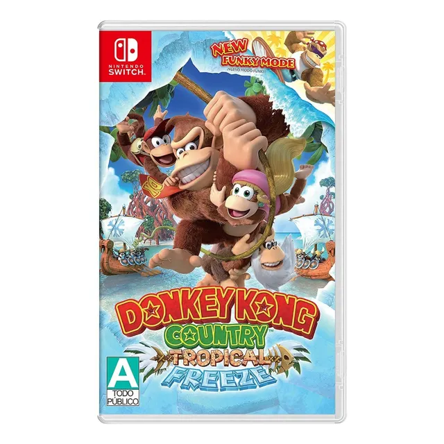 Donkey Kong Tropical Freeze Nintendo Original Oferta