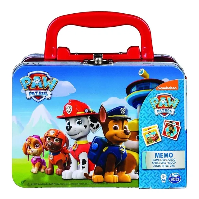 Patrulla De Cachorros - Juego De Memoria En Lata 98277