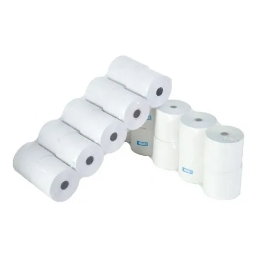 Rollo De Papel Termico 79mmx70 Blanco Para Impresora Termica
