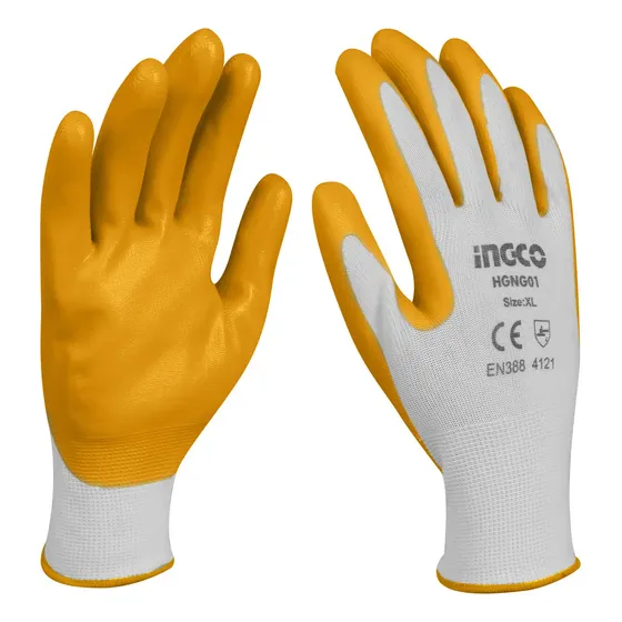Ff Guantes Palma Nitrilo De Trabajo Aceite Ingco Xl Hgng01 | Cuotas sin interés