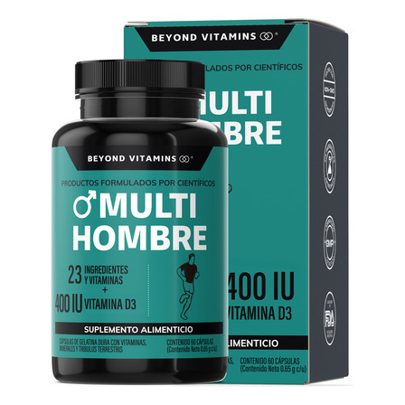 Multi Vitaminico Para Hombres Con Biotina, Manganeso, Te Verde, L Argnina, Jengibre, Vitamina C, Calcio, Acido Folico + 24 Ingredientes Y Vitaminas - Testo - Vital - 60 Cápsulas Multi Vitaminico Para Hombres Con Biotina, Manganeso, Te Verde, L Argnina, Jengibre, Vitamina C, Calcio, Acido Folico + 24 Ingredientes Y Vitaminas - Testo - Vital - 60 Cápsulas