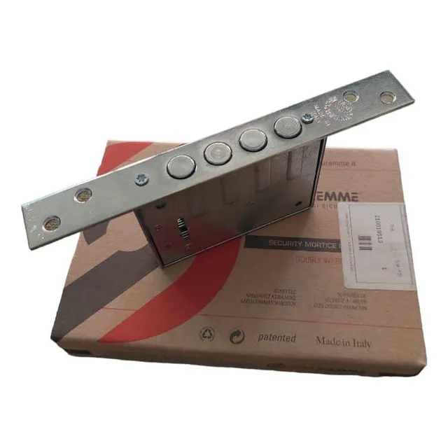 Cerradura Y Llave Securemme De 4 Pistones.