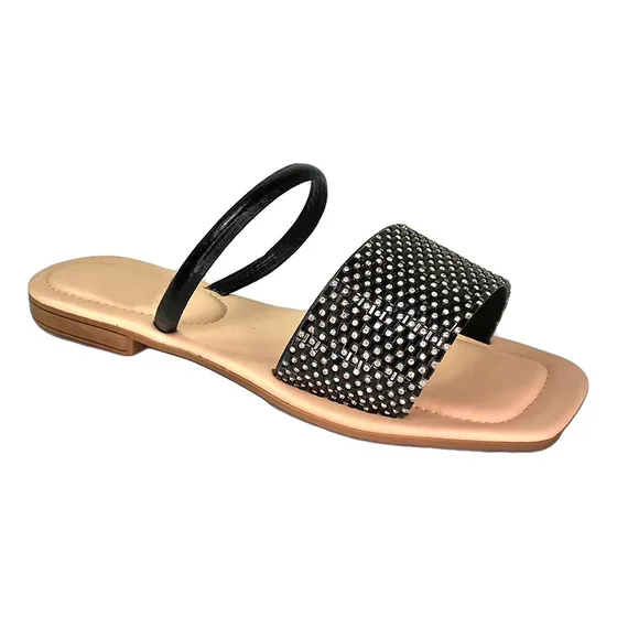 Sandalias Planas Calzado Mujer Dama Elegante Karla Chacon