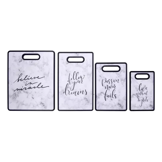 Set De Tablas Para Cortar Kitchen Details 4 Piezas