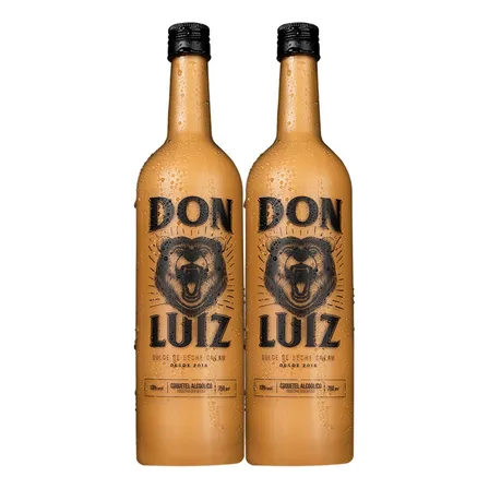 Licor De Doce De Leite Don Luiz Cream 750ml Caixa C/2und