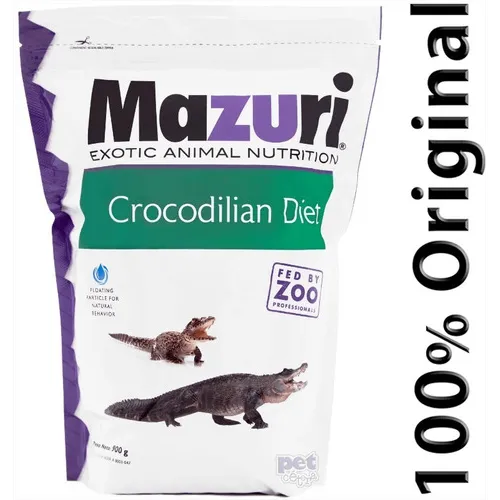 Alimento Mazuri para Caimán, Lagarto y Tortugas Carnívoras 900g.
