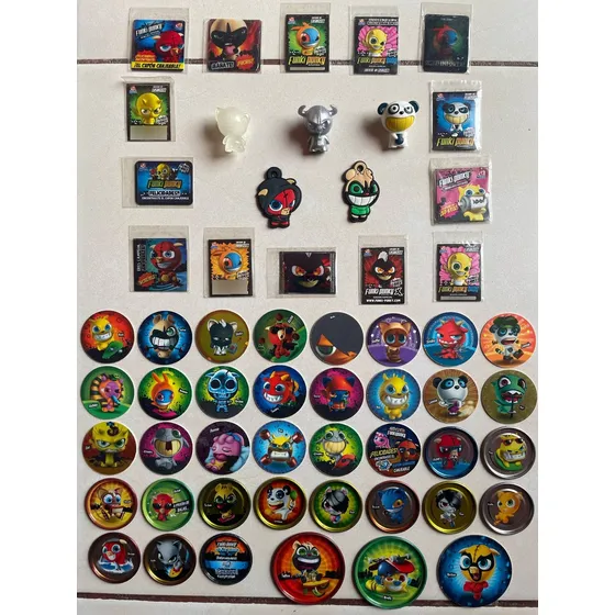 Figuras Funki Punky Sticker Lote.