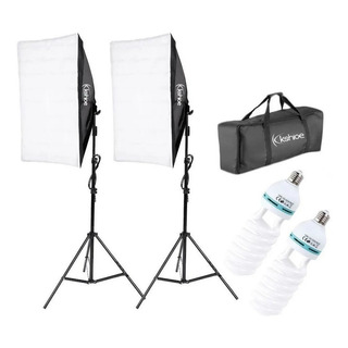 Kit Softbox Iluminacion Fotografia Video Luz Continua Soft Kit Softbox Iluminacion Fotografia Video Luz Continua Soft