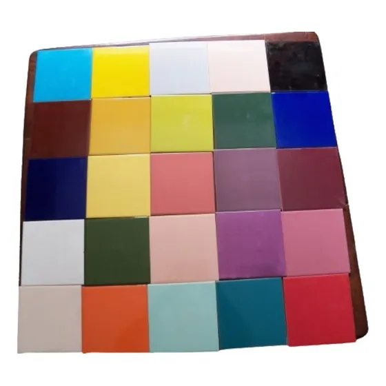 Azulejo Colores Varios P/ Arte En Mosaico O Reposicion 15x15