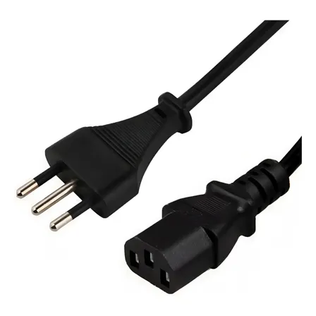 Cable Alimentación Cable Poder Pc Notebook 3 Mts Extra Largo