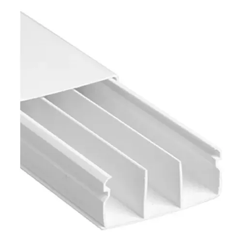 Canaleta Adesiva Pvc 40x16 2metros C/divisória