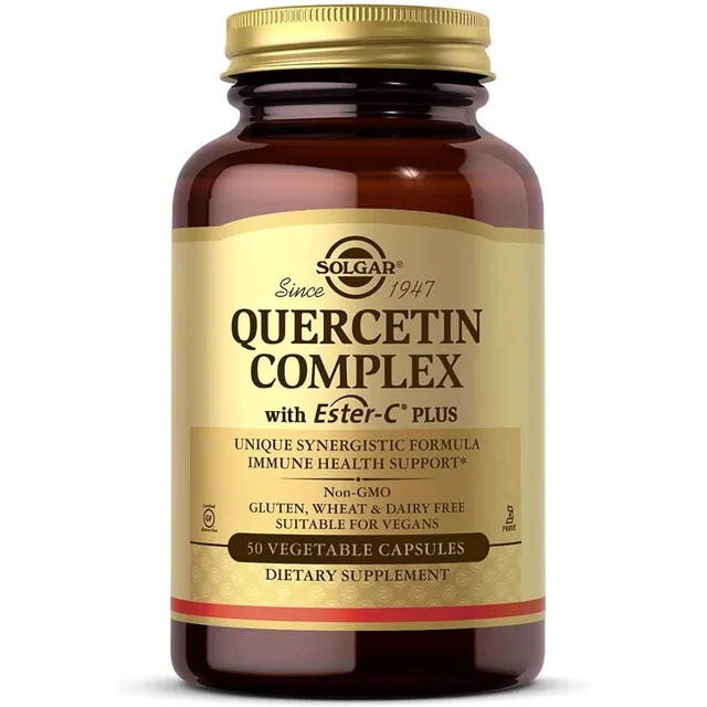 Quercetina Complex Con Ester-c Plus Solgar 50 Capsulas