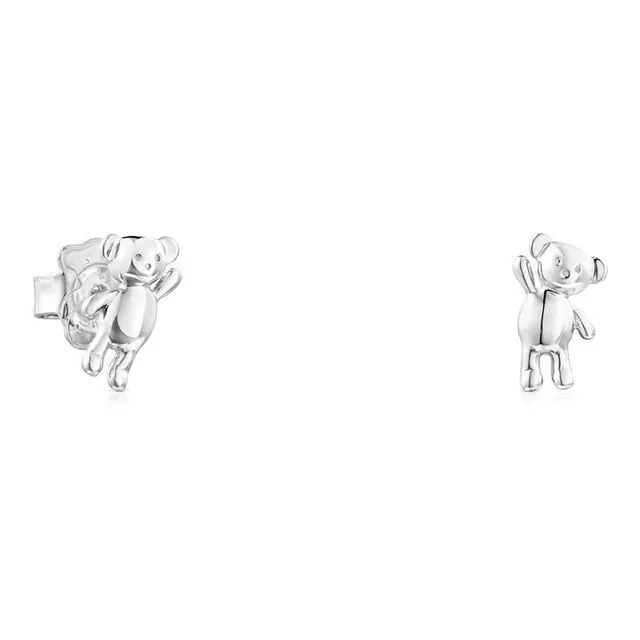 Pendientes Dama Teddy Bear Plata Tous Aretes Osito Mujer