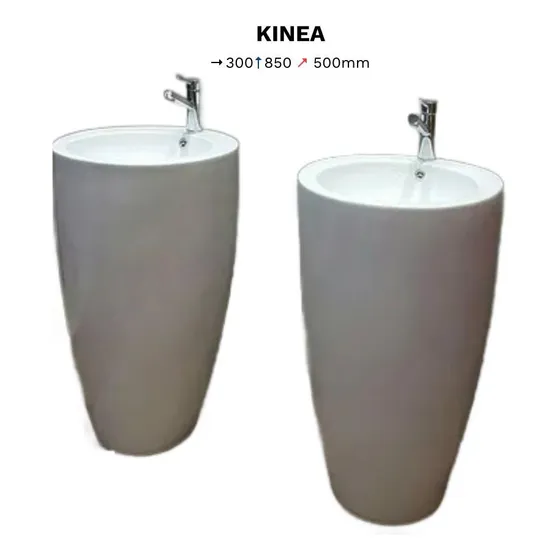Lavamano Moderno Redondo Modelo Kinea