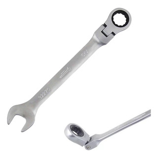 Chave Combinada Articulada Com Catraca Crv 9mm - Corneta Chave Combinada Articulada Com Catraca Crv 9mm - Corneta
