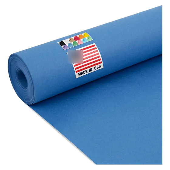 Rollo De Papel Kraft Azul Oscuro 61 X 304 Cm 45 Libras