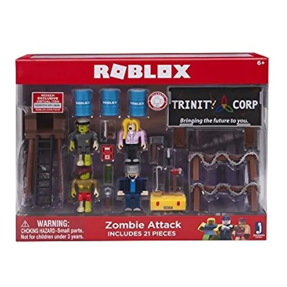Figuras De Acción - Roblox Zombie Attack Juego Grande
