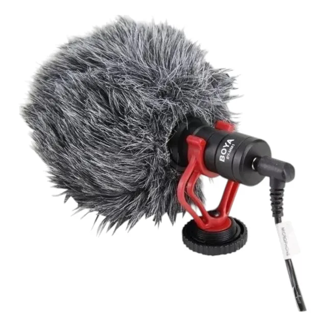 Micrófono Boya By-mm1 Condensador Cardioide Peludo