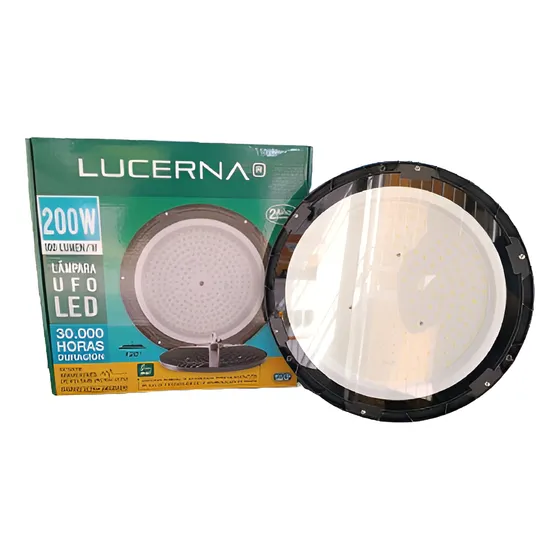 Lampara Led Tipo Ufo 200w Marca Lucerna