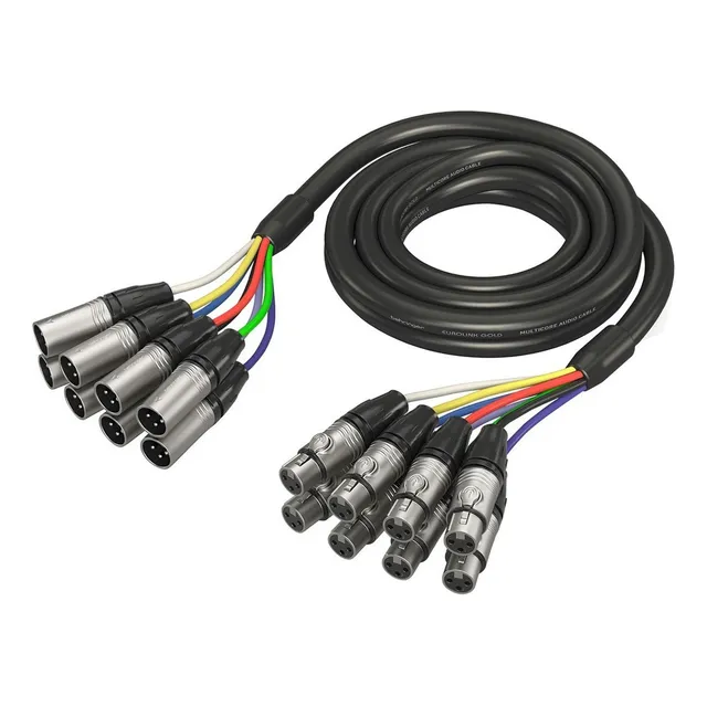 Behringer Gmx-300 Cable Snake Medusa 3 Metros 8 Canales Xlr
