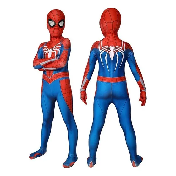 Fantasia Infantil Homem Aranha Tobey Crianças C/ Lentes