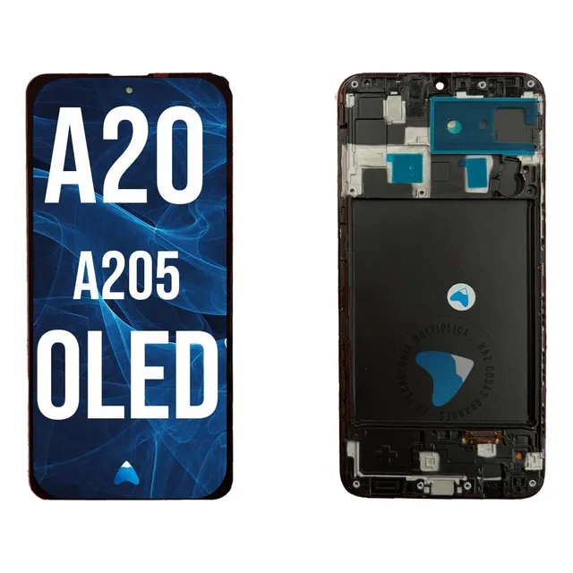 Modulo Display Pantalla Para Samsung A20 A205 Oled Con Marco